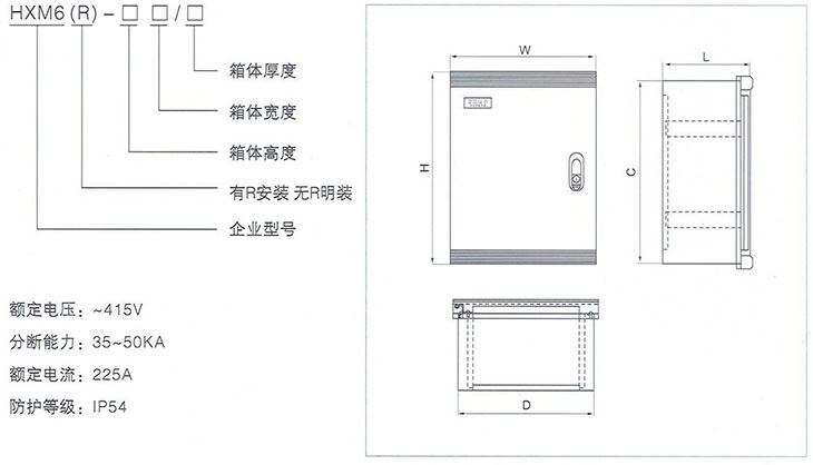 產(chǎn)品型號及含義